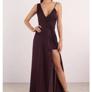 BNWT “Krystal Surplice Maxi Dress” from tobi